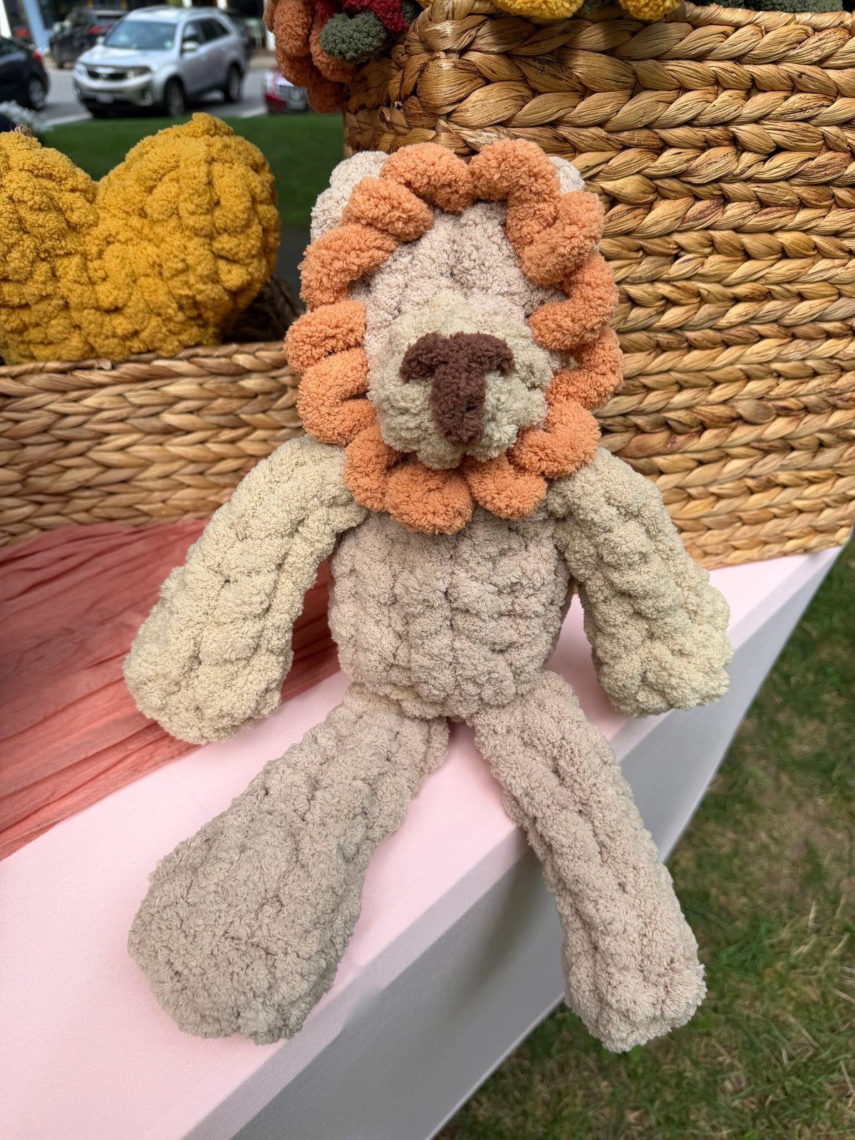 Chunky Knit Stuffed Animal