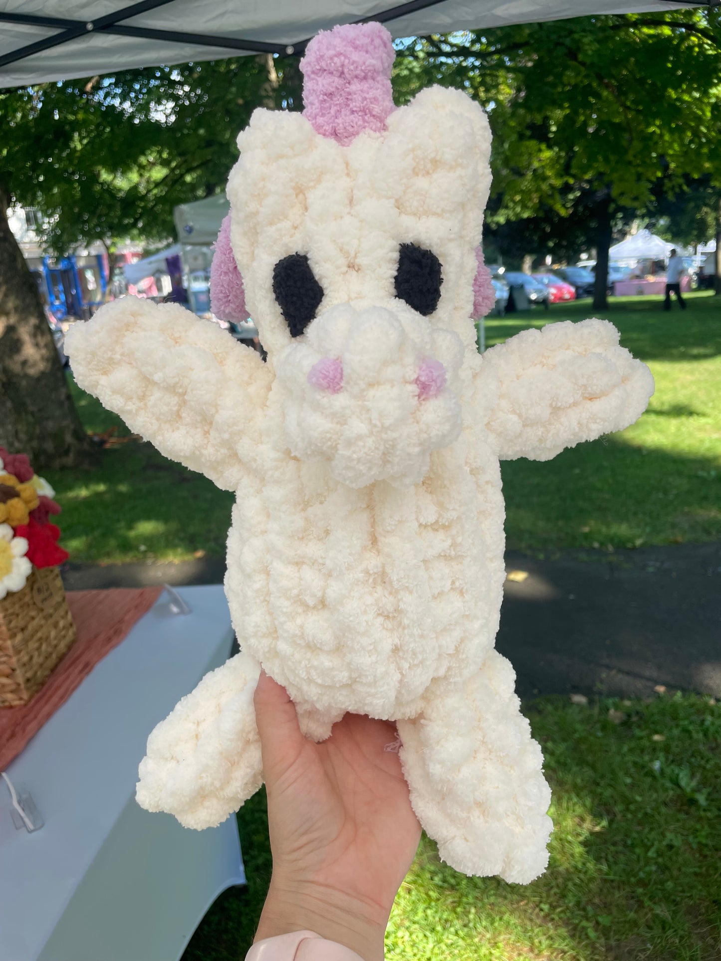 Chunky Knit Stuffed Animal