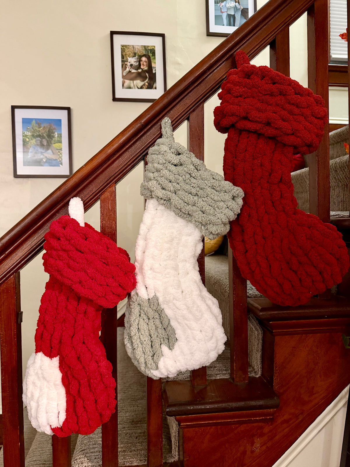 Chunky Knit Stocking Series