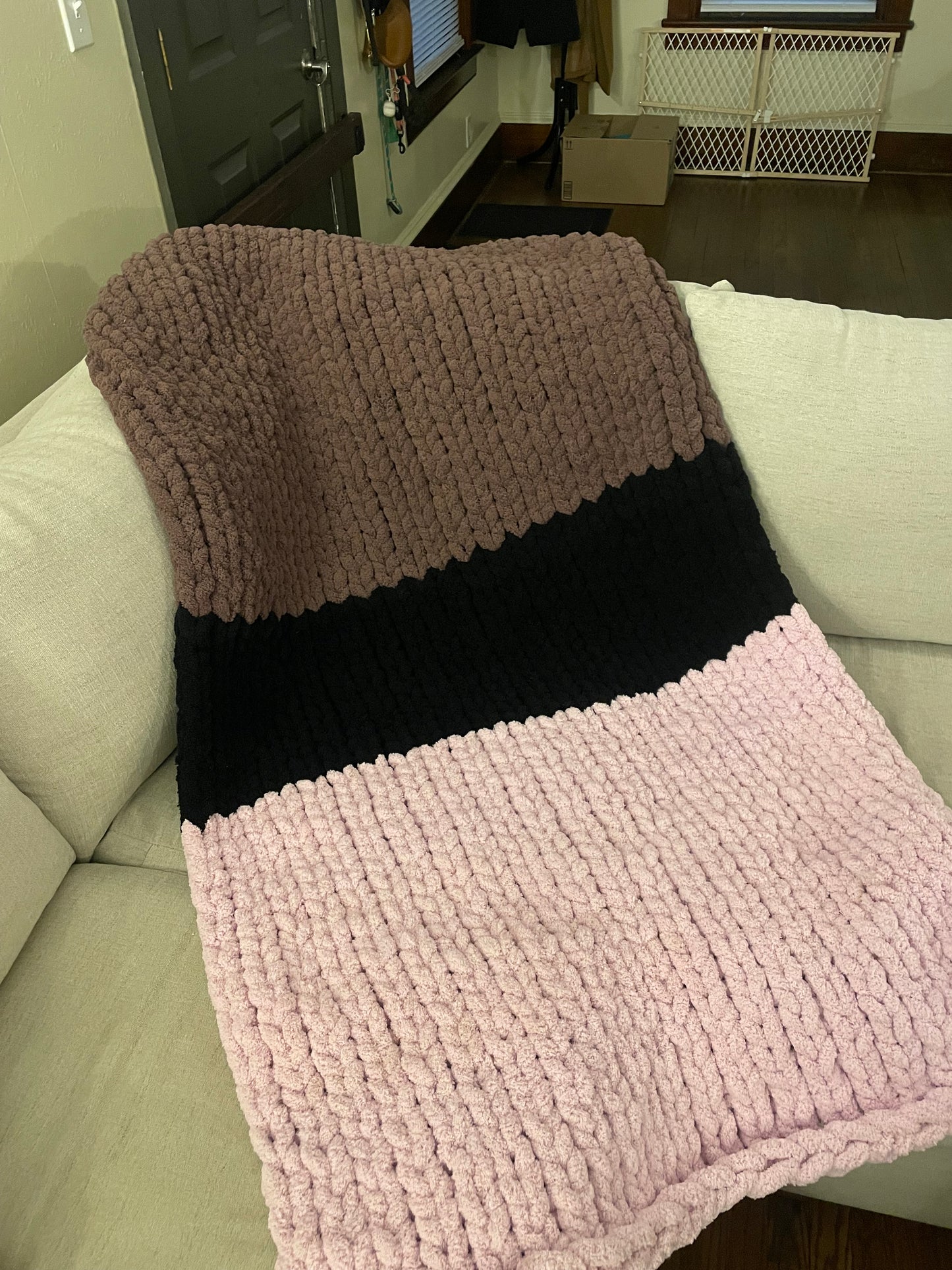 Chunky Knit Blanket