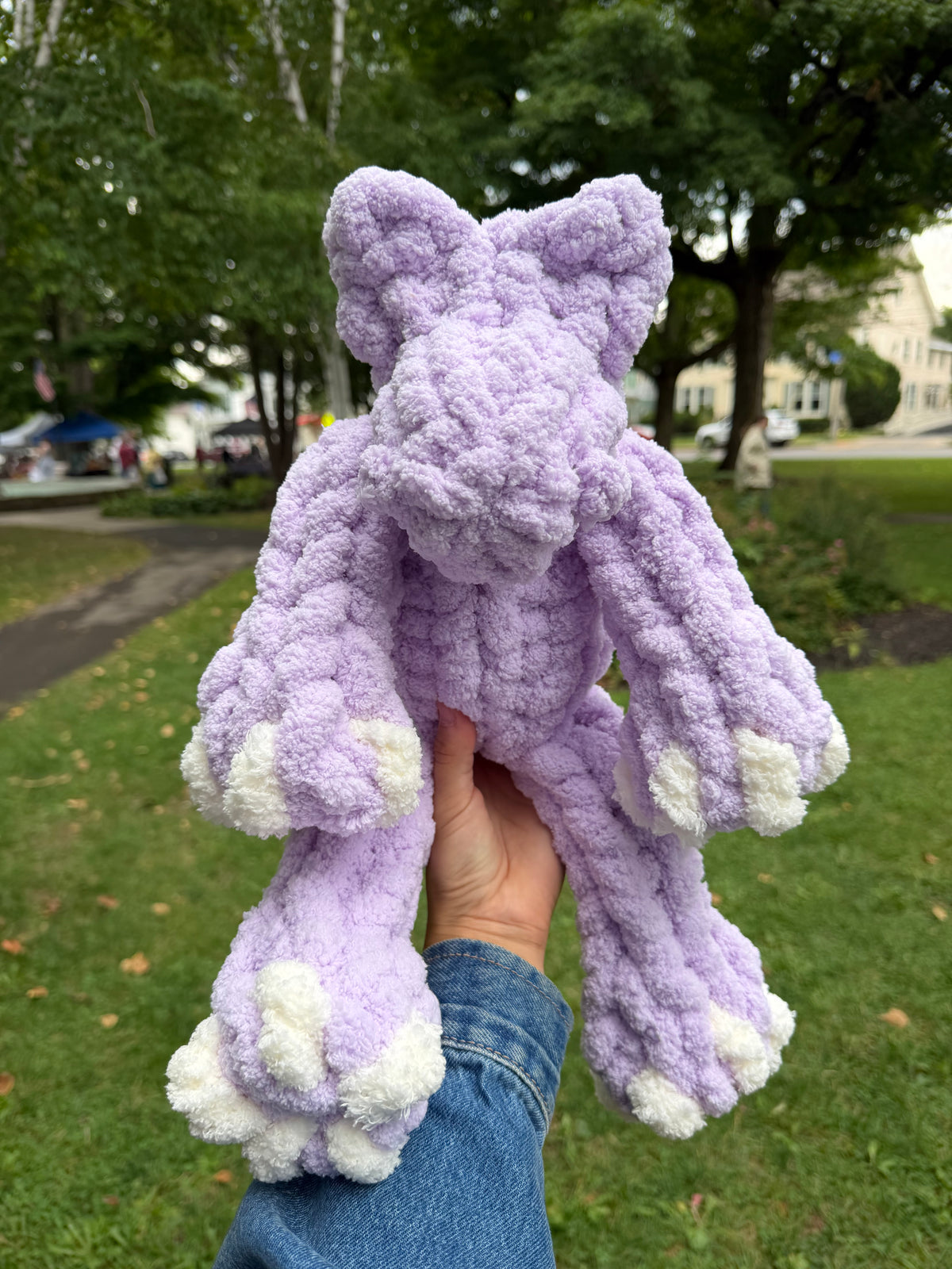 Chunky Knit Stuffed Animal