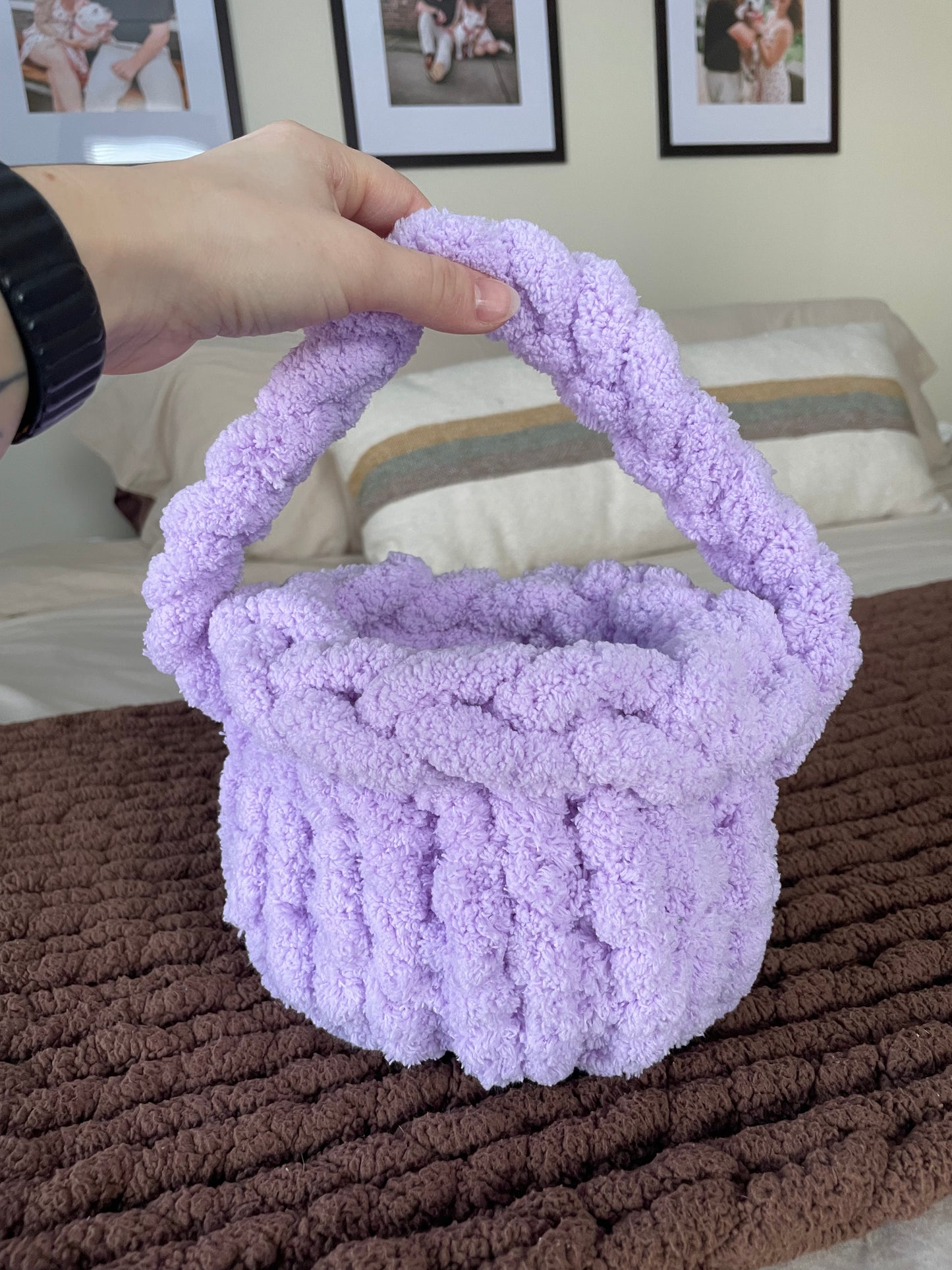 Chunky Knit Peep-Inspired Bunnies