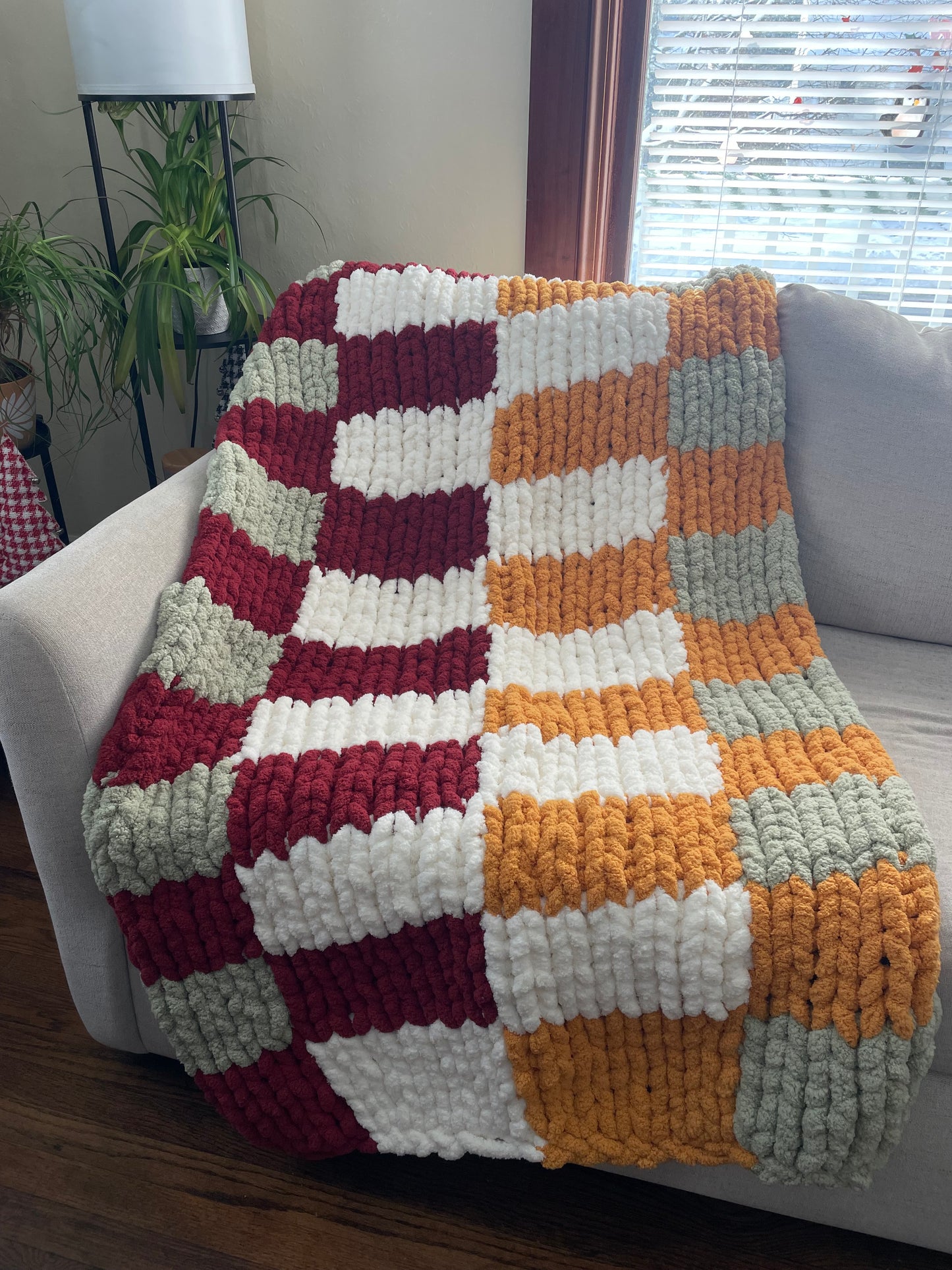 Chunky Knit Blanket