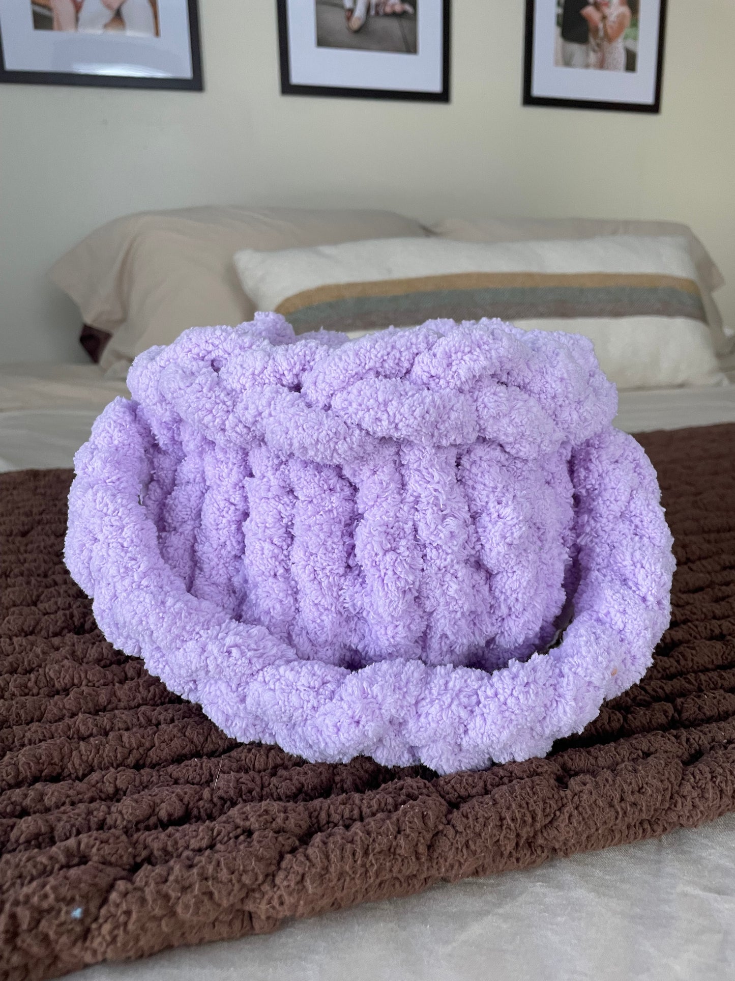 Chunky Knit Peep-Inspired Bunnies