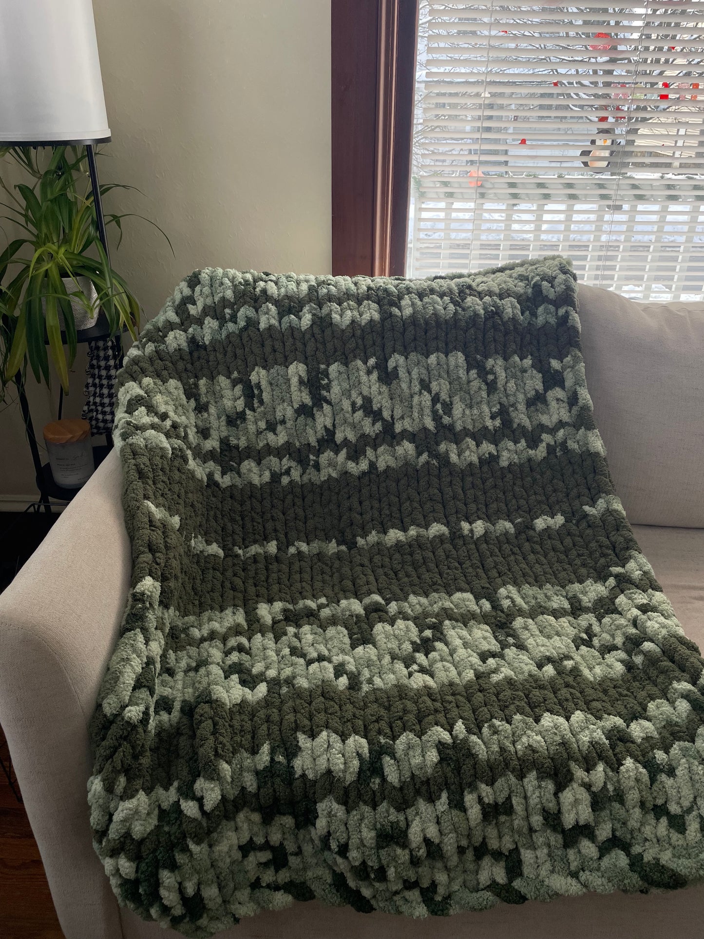 Chunky Knit Blanket