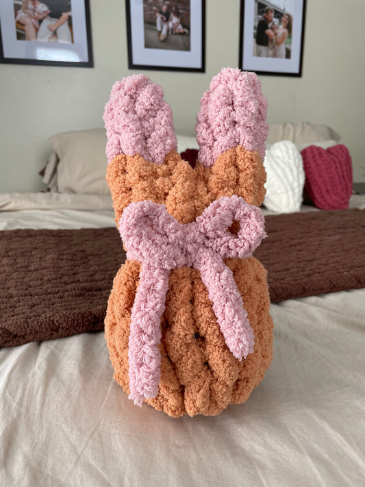 Chunky Knit Peep-Inspired Bunnies