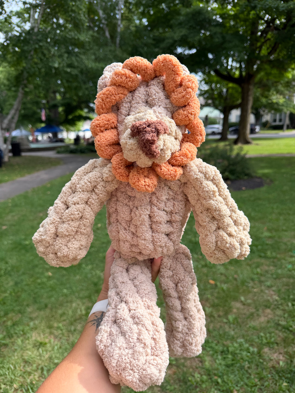 Chunky Knit Stuffed Animal