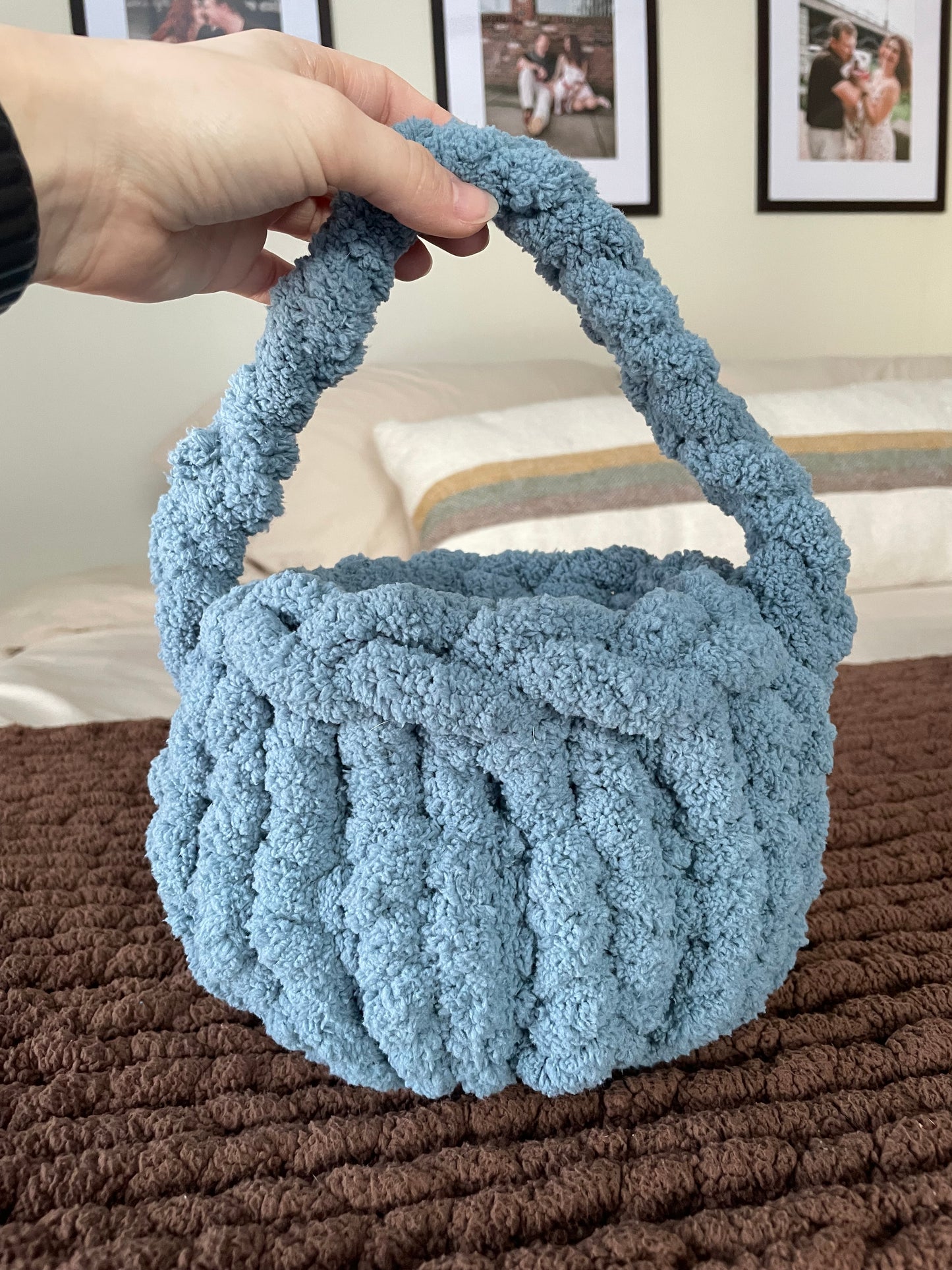 Chunky Knit Peep-Inspired Bunnies
