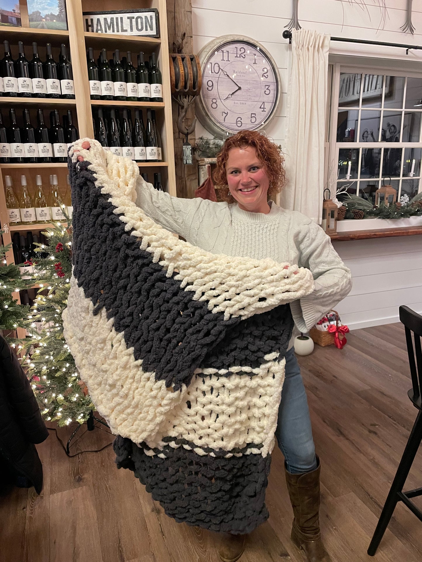 Chunky Knit Blanket Class- Factory by Beer Tree