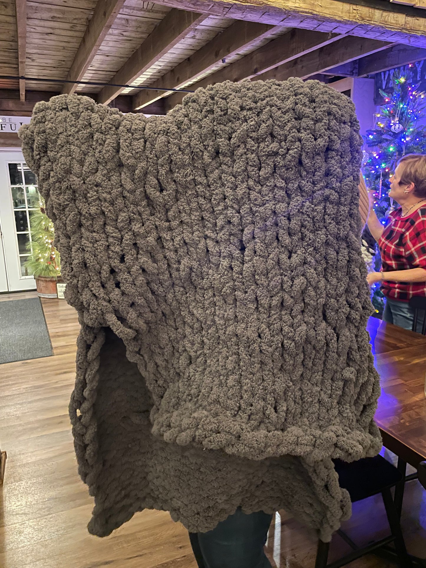 Chunky Knit Blanket Class- The Chalk Market