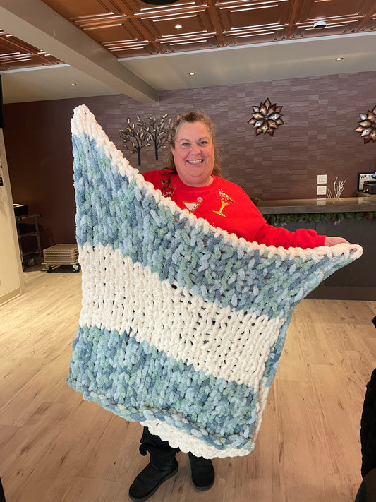 Chunky Knit Blanket Class- Hamilton Harvest Winery 2026
