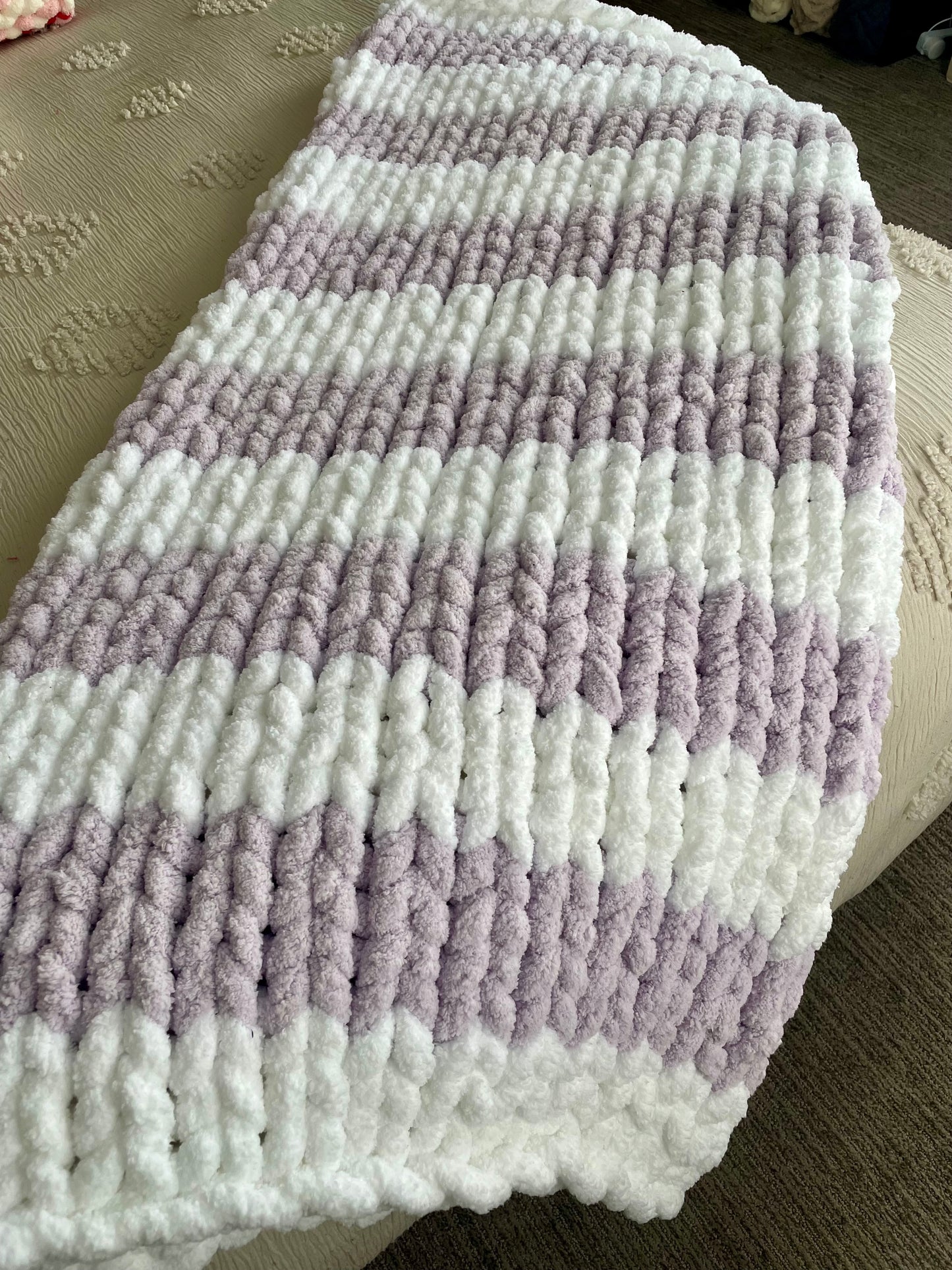 Chunky Knit Blanket
