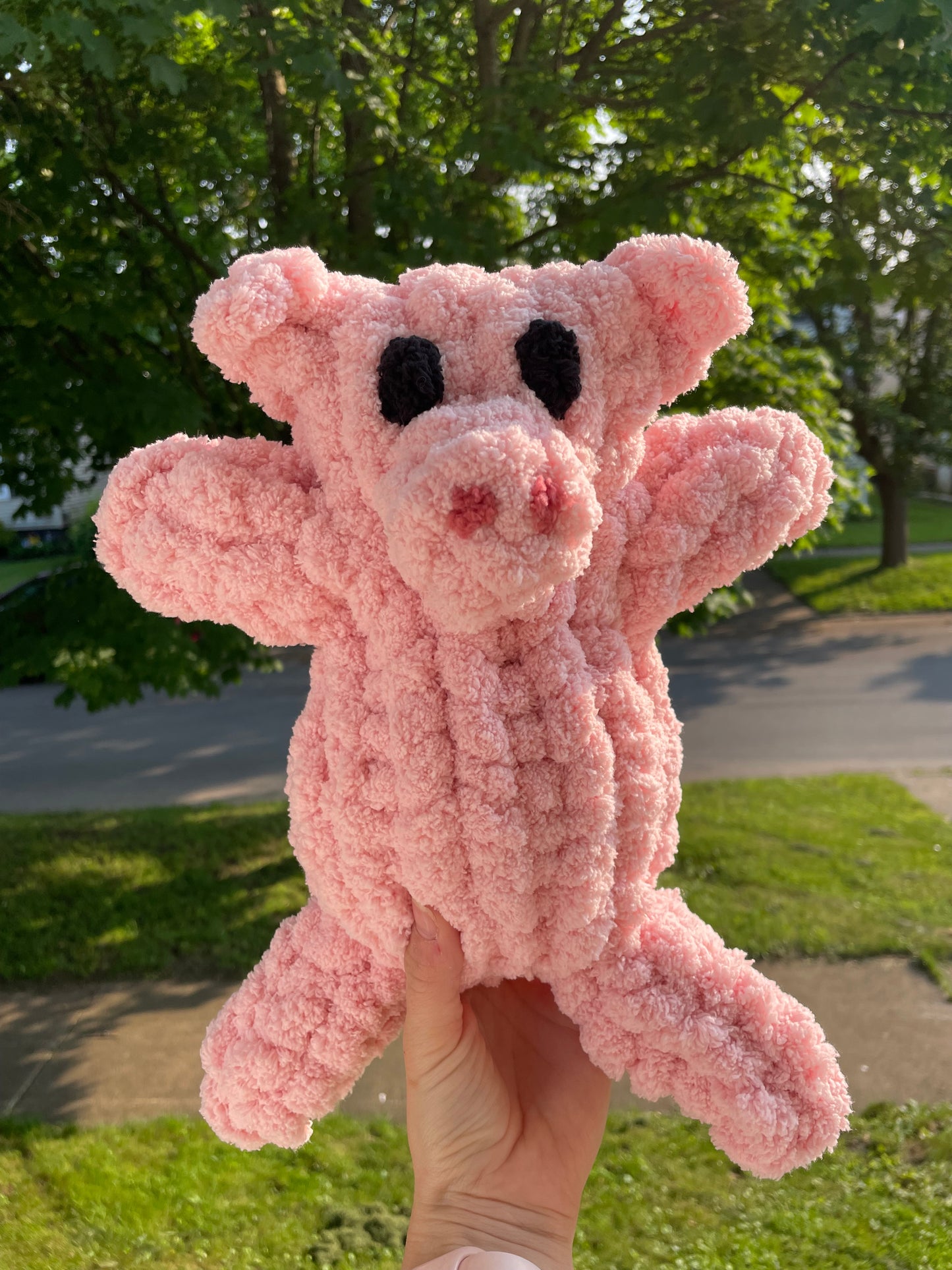 Chunky Knit Stuffed Animal