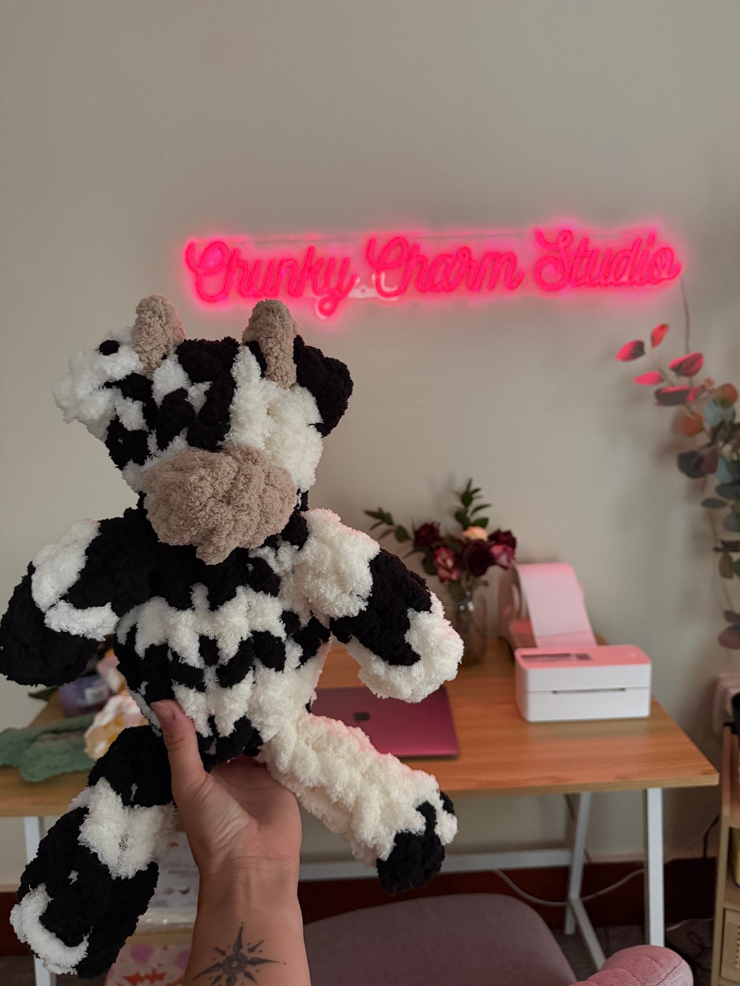 Chunky Knit Stuffed Animal