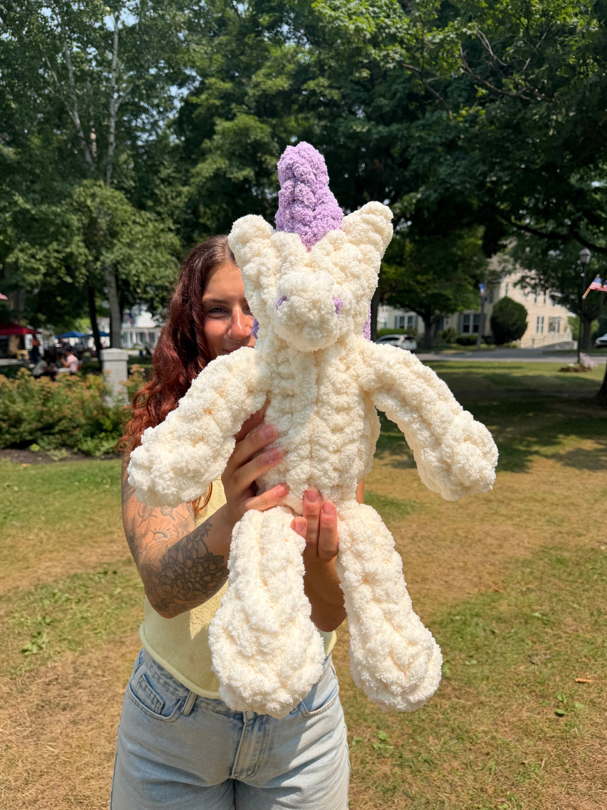 Chunky Knit Stuffed Animal