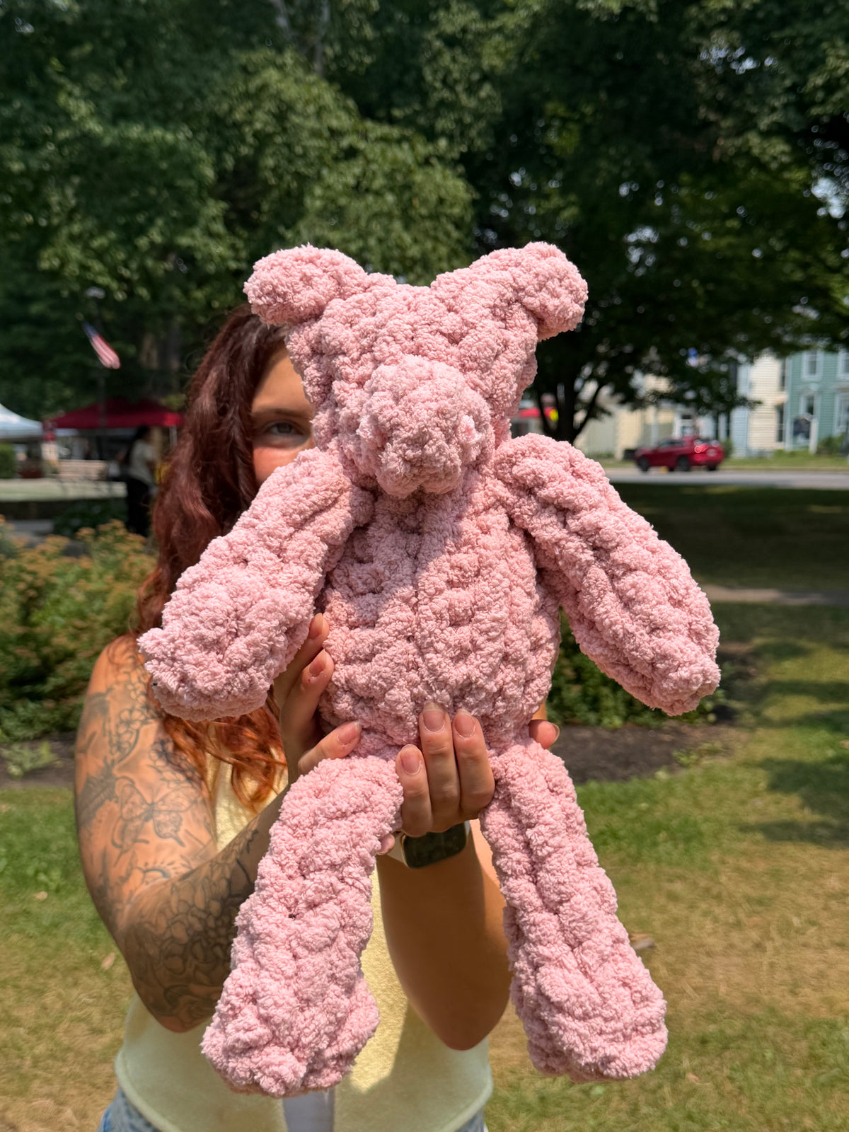 Chunky Knit Stuffed Animal