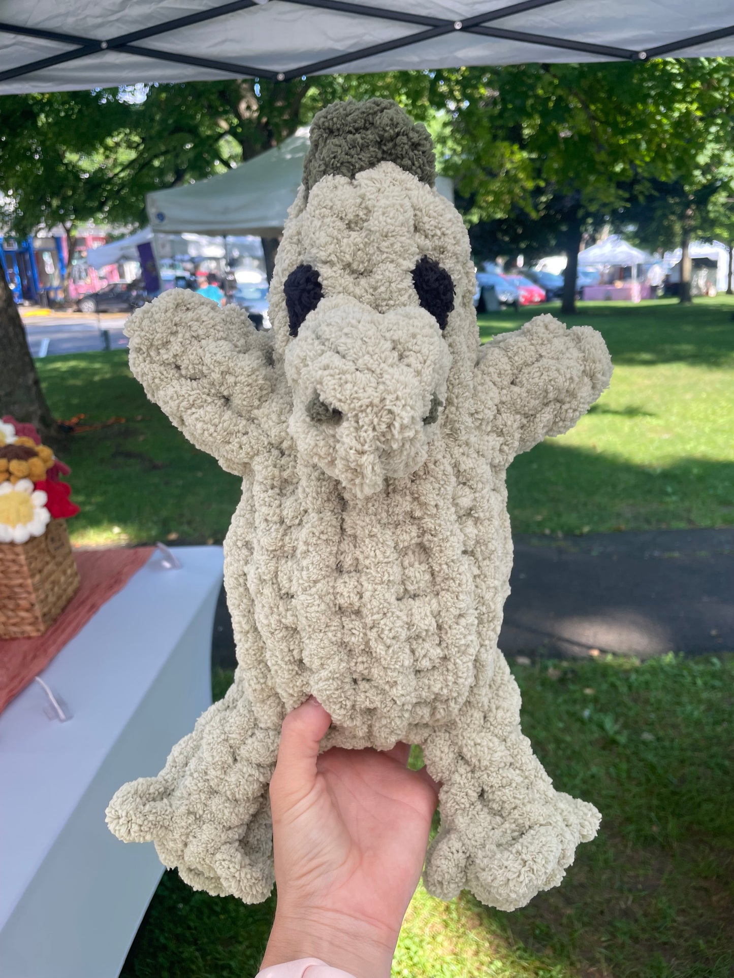 Chunky Knit Stuffed Animal