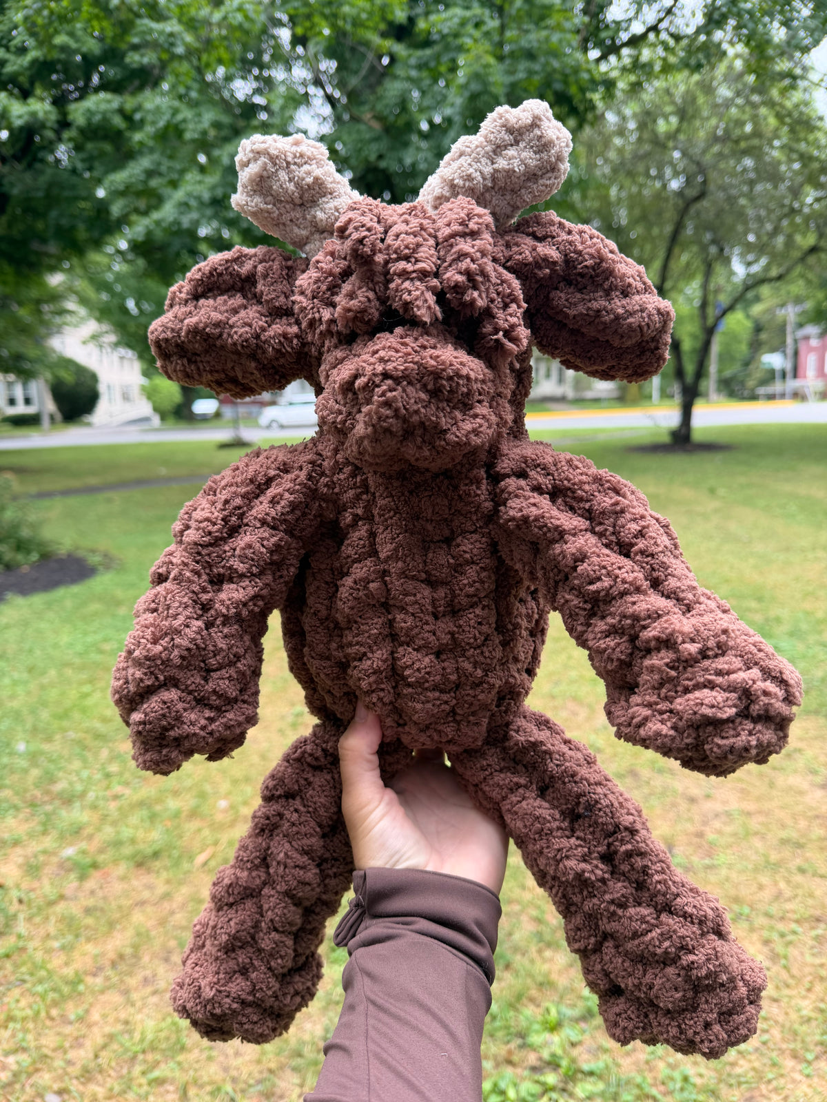 Chunky Knit Stuffed Animal