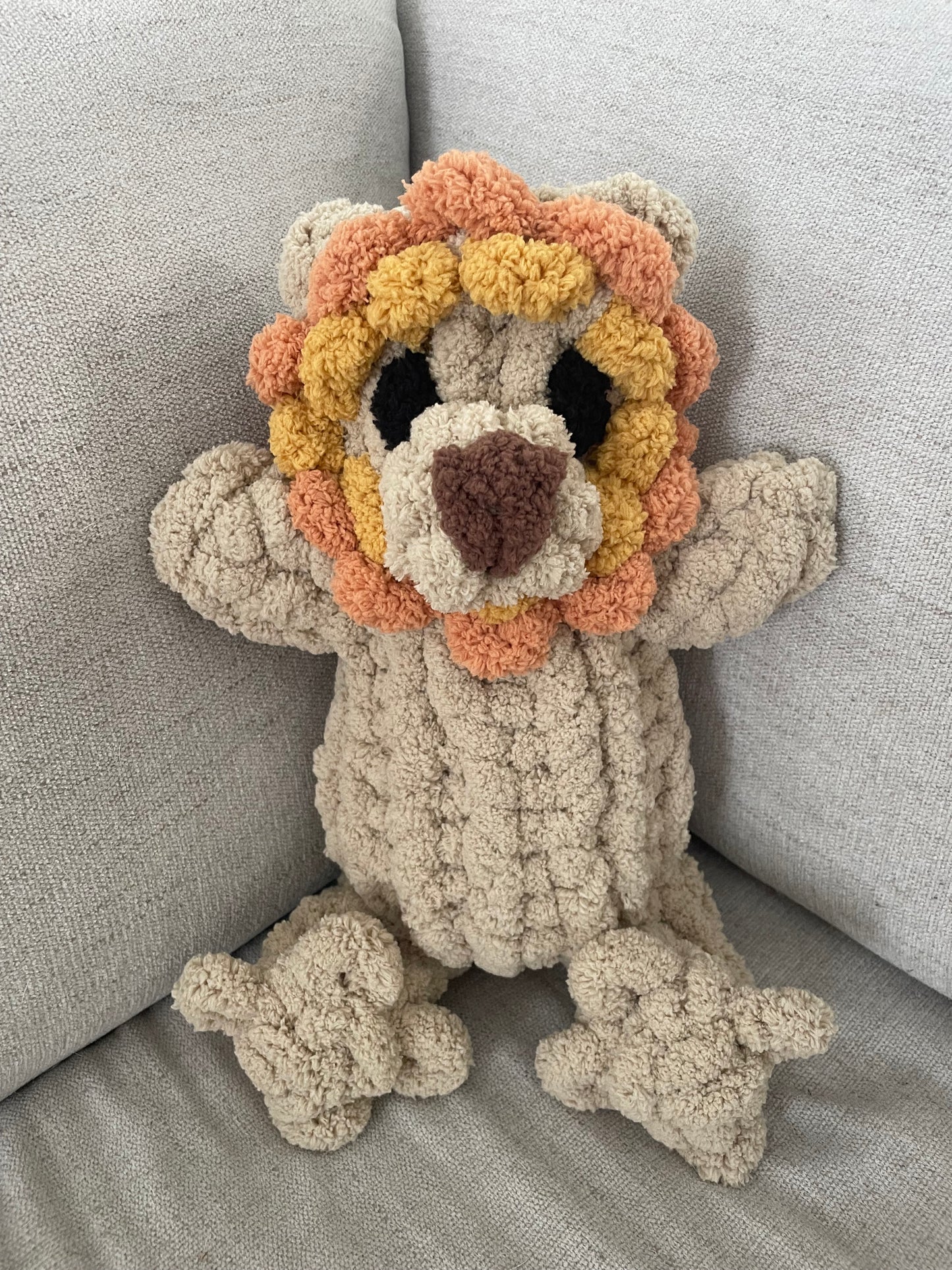 Chunky Knit Stuffed Animal
