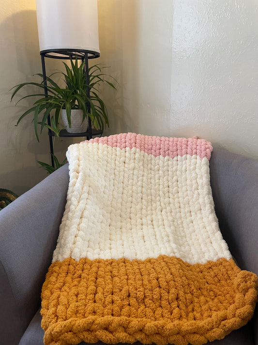 Chunky Knit Blanket